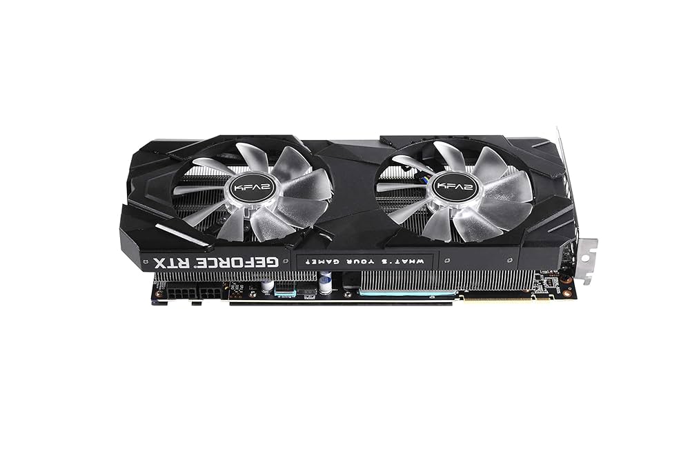 グラフィックボード・グラボ・ビデオカード KFA2 GeForce RTX 2080Ti Dual Black Amazon | KFA2 NVIDIA GeForce RTX 2080 A-Chip OC Black 8GB